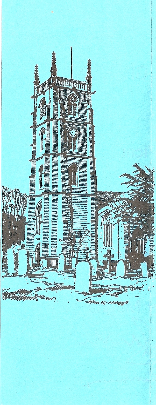 1980 - Christmas Greetings St Andrew Church Chew Magma
