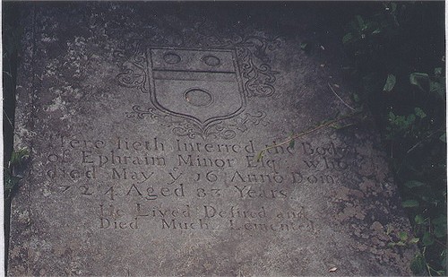Ephraim Miner - Gravestone